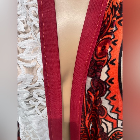 Upcycled Ladies Kimono 1 size - Picture 4 of 6